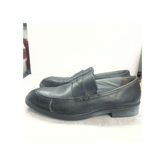Johnston & Murphy XC4 Maddox Waterproof Black Leather Penny Loafers Mens 13M main image 4